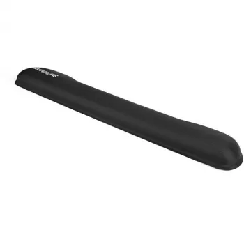 StarTech.com reposamuñecas de espuma para teclado para apoyo ergonómico al escribir – almohadilla acolchada antideslizante para teclado – reposamuñecas, mano y brazo para teclado de portátil u ordenador de sobremesa – suave reposo de nailon negro