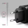 Axagon ACU-QC18 QC 3.0 1× SALIDA Cargador de pared 18W, Interior, AC, Negro