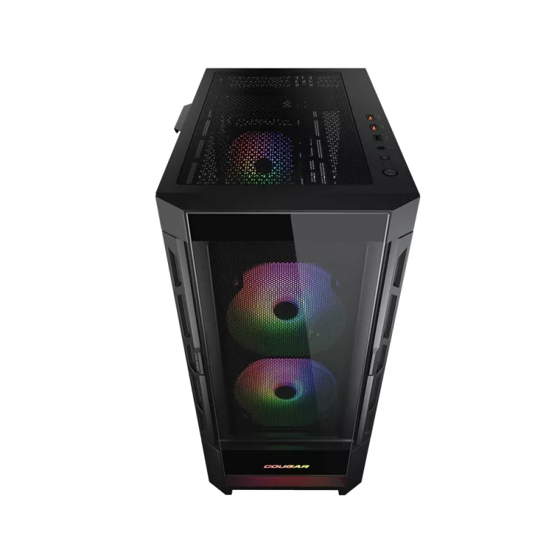 COUGAR CGR-5ZD1B-RGB torre Midi negra