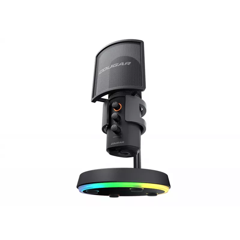 Micrófono de estudio COUGAR Screamer-X, micrófono de estudio, -45 dB, 20 - 20000 Hz, 16 bits, 48 kHz, 120 dB