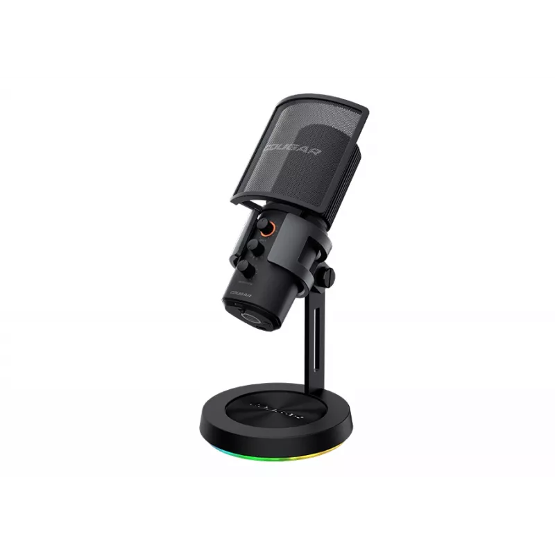 Micrófono de estudio COUGAR Screamer-X, micrófono de estudio, -45 dB, 20 - 20000 Hz, 16 bits, 48 kHz, 120 dB
