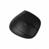 Ratón CANYON MW-25 ergonómico LED AA doble modo inalámbrico negro