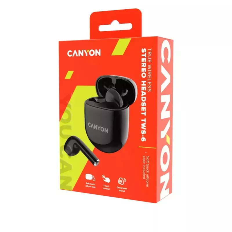 Auriculares con micrófono Canyon CNS-TWS6B
