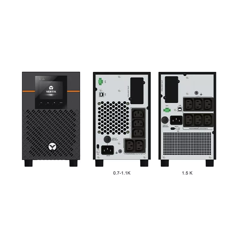 Vertiv Liebert Edge Sistema de alimentación ininterrumpida (SAI) - 1000VA 900W 230V Line-Interactive AVR Mini-Tower |0.9 PF