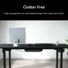 Escritorio COUGAR Gaming E-GRAV 180 negro rectangular fibra de carbono 180x80cm