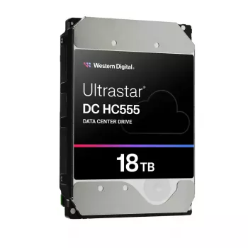 HDD Western Digital 18 TB 3.5 pulgadas Serial ATA III Ultrastar DC HC555