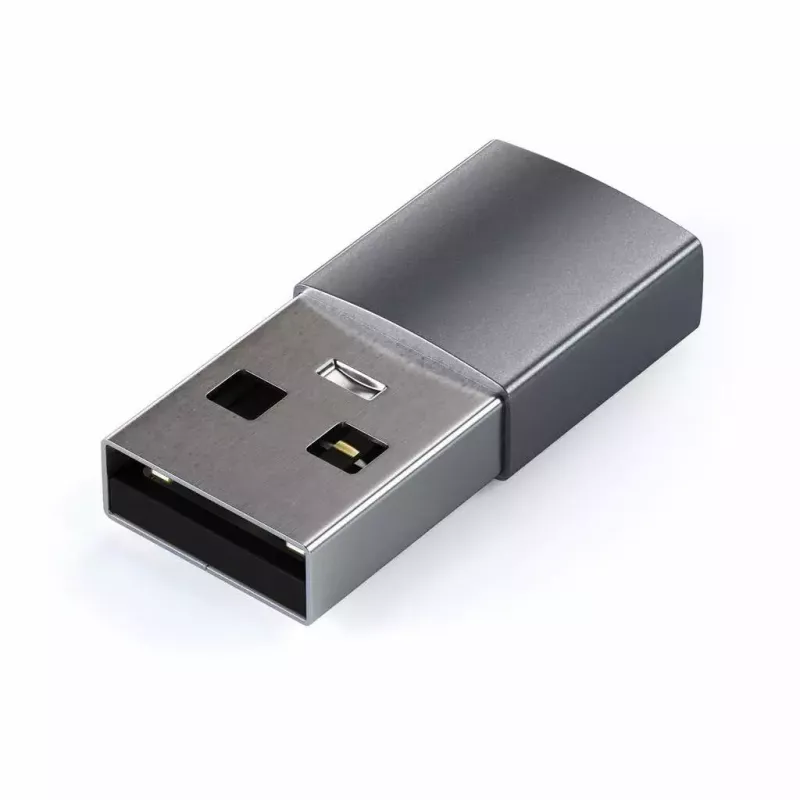 Adaptador de cable Satechi ST-TAUCM USB-A a USB-C gris