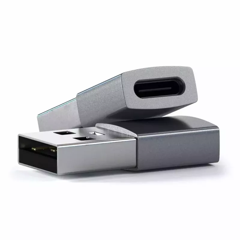 Adaptador de cable Satechi ST-TAUCM USB-A a USB-C gris