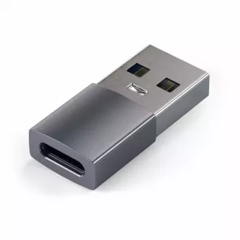 Adaptador de cable Satechi ST-TAUCM USB-A a USB-C gris