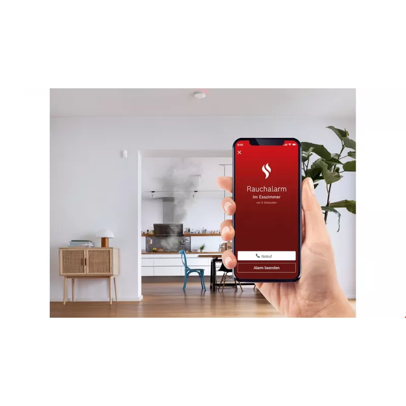 Bosch 8 750 002 142 detector de humo inteligente conexión inalámbrica
