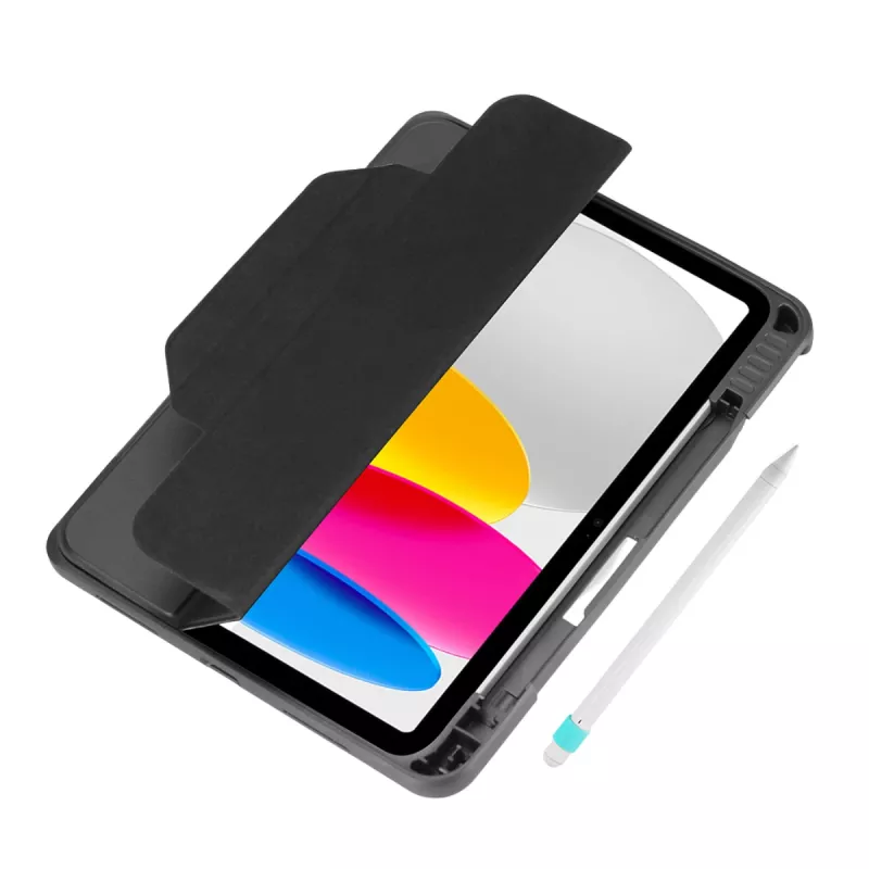 Funda DEQSTER Rugged MAX para iPad 10,9 pulgadas (10.ª gen.), negra