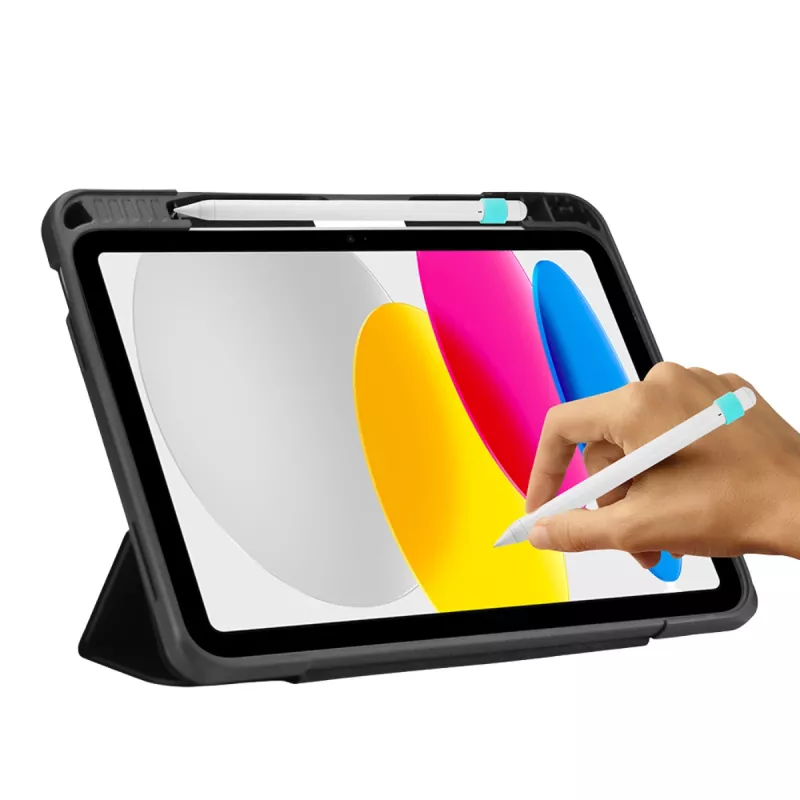 Funda DEQSTER Rugged MAX para iPad 10,9 pulgadas (10.ª gen.), negra