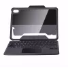 Teclado DEQSTER Rugged Touch 10,9″, QWERTZ, alemán, trackpad, Apple, Apple iPad 10,9 pulgadas (10.ª gen.), 27,7 cm (10,9 pulgadas)