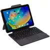 Teclado DEQSTER Rugged Touch 10,9″, QWERTZ, alemán, trackpad, Apple, Apple iPad 10,9 pulgadas (10.ª gen.), 27,7 cm (10,9 pulgadas)