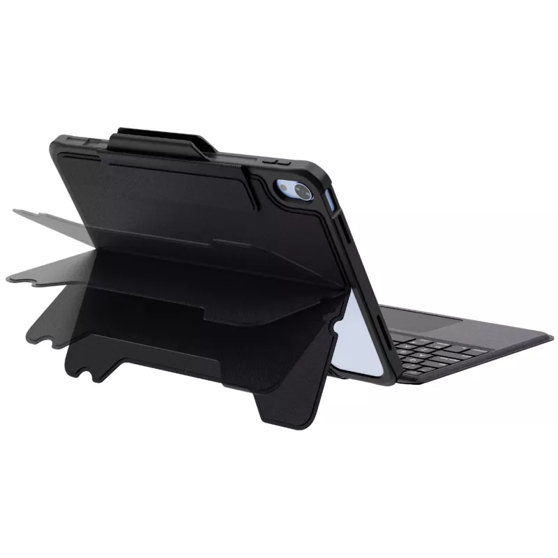 Teclado DEQSTER Rugged Touch 10,9″, QWERTZ, alemán, trackpad, Apple, Apple iPad 10,9 pulgadas (10.ª gen.), 27,7 cm (10,9 pulgadas)