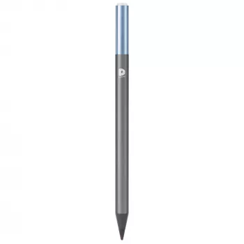 DEQSTER Pencil 2, tablet, Apple, azul, gris, Apple iPads desde 2018, gris, aluminio, policarbonato (PC), polioximetileno (POM)