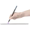 DEQSTER Pencil 2, tablet, Apple, azul, gris, Apple iPads desde 2018, gris, aluminio, policarbonato (PC), polioximetileno (POM)