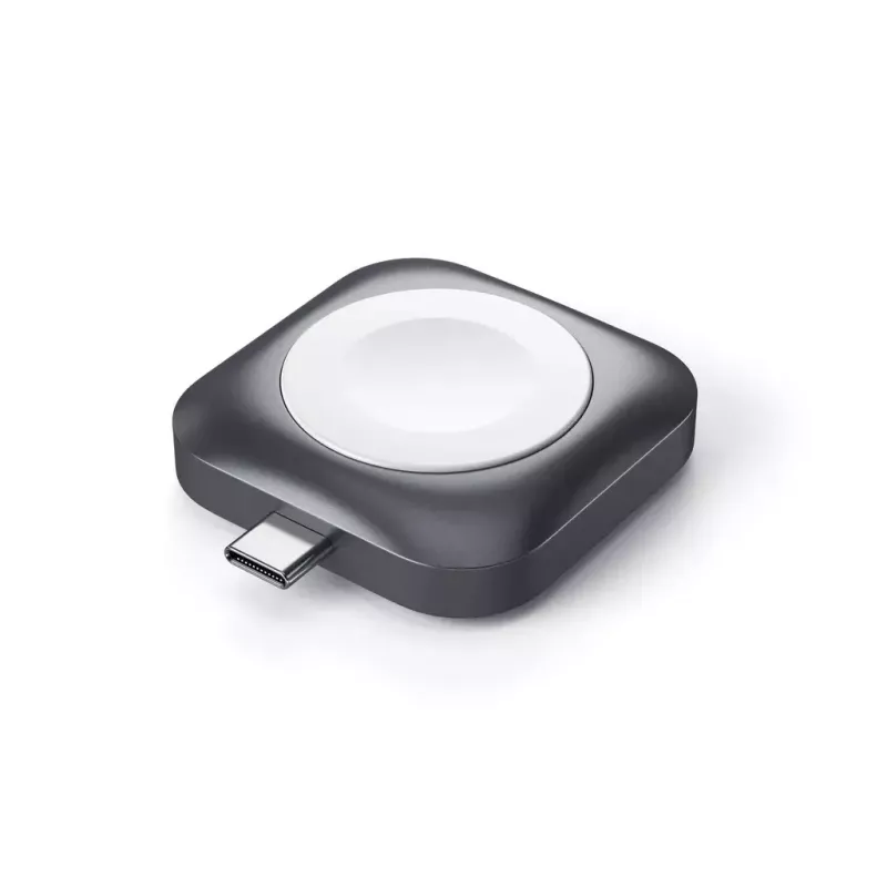 Estación de carga Satechi ST-TCMCAWM Smartwatch negro plata blanco aluminio