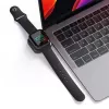 Estación de carga Satechi ST-TCMCAWM Smartwatch negro plata blanco aluminio