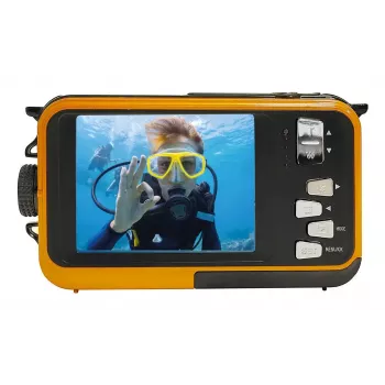 Cámara compacta Easypix W3027 Wave 5 MP 1280 x 720 Píxeles Naranja