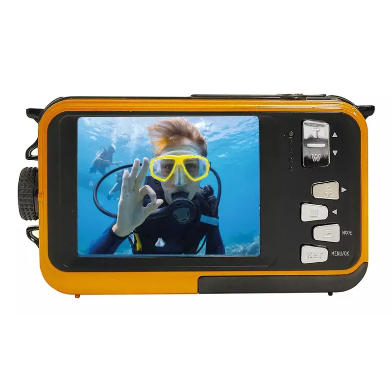 Cámara compacta Easypix W3027 Wave 5 MP 1280 x 720 Píxeles Naranja