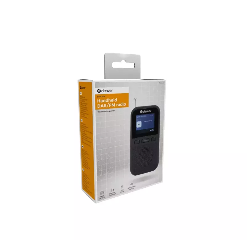 Denver DAH-126 Radio portátil DAB+/FM
