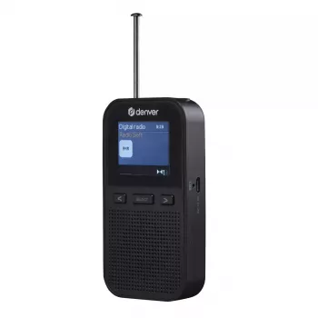 Radio personal Denver DAH-126 analógica digital DAB FM 10W