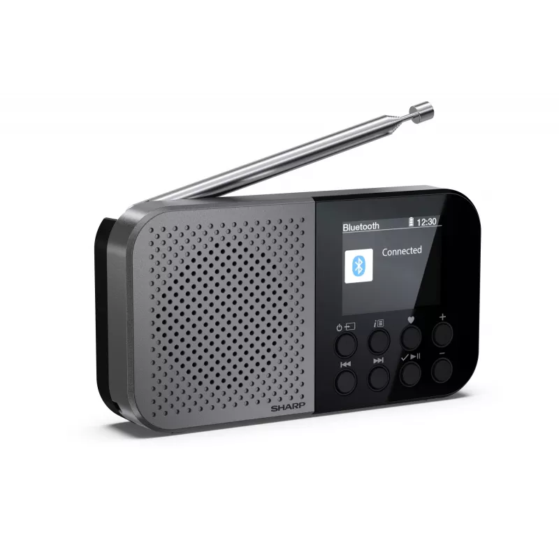 Radio personal Sharp DR-P520 sintonizador digital DAB DAB+ FM