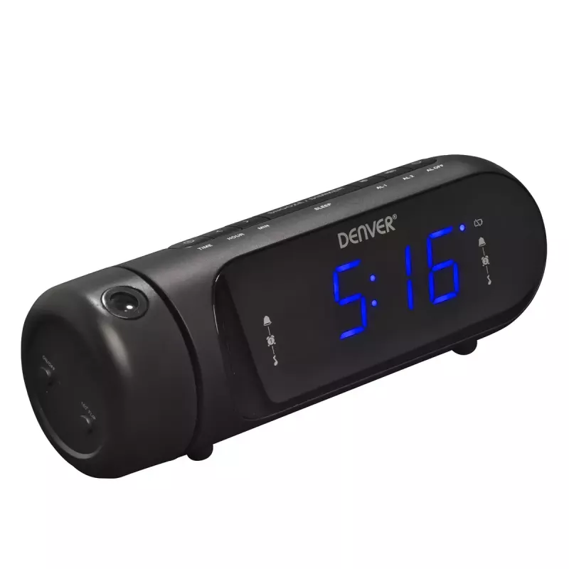 Despertador digital Denver CPR-700 Negro