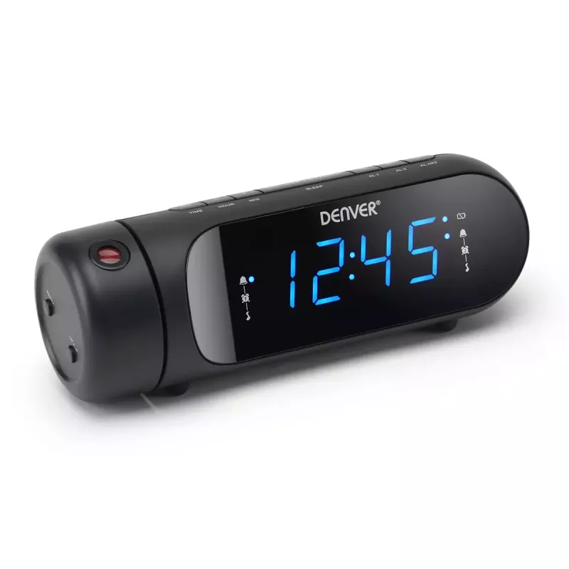 Despertador digital Denver CPR-700 Negro