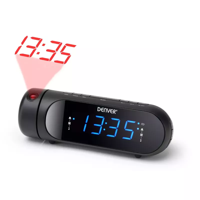 Despertador digital Denver CPR-700 Negro