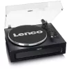 Lenco LS-430BK tocadiscos de correa con 4 altavoces integrados, Bluetooth, 40 W, 33/45 rpm, negro