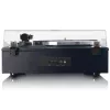 Lenco LS-430BK tocadiscos de correa con 4 altavoces integrados, Bluetooth, 40 W, 33/45 rpm, negro