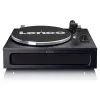 Lenco LS-430BK tocadiscos de correa con 4 altavoces integrados, Bluetooth, 40 W, 33/45 rpm, negro