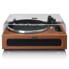Tocadiscos de audio con transmisión por correa Lenco LS-430BN Marrón Manual Fuerza de apoyo 3-4 g