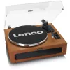 Tocadiscos de audio con transmisión por correa Lenco LS-430BN Marrón Manual Fuerza de apoyo 3-4 g