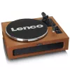 Tocadiscos de audio con transmisión por correa Lenco LS-430BN Marrón Manual Fuerza de apoyo 3-4 g