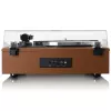 Tocadiscos de audio con transmisión por correa Lenco LS-430BN Marrón Manual Fuerza de apoyo 3-4 g
