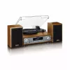 Tocadiscos de audio con transmisión por correa Lenco MC-160WD