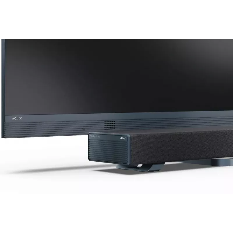Sharp HT-SBW53121(BK) barra de sonido 3.1.2 con subwoofer inalámbrico, negra