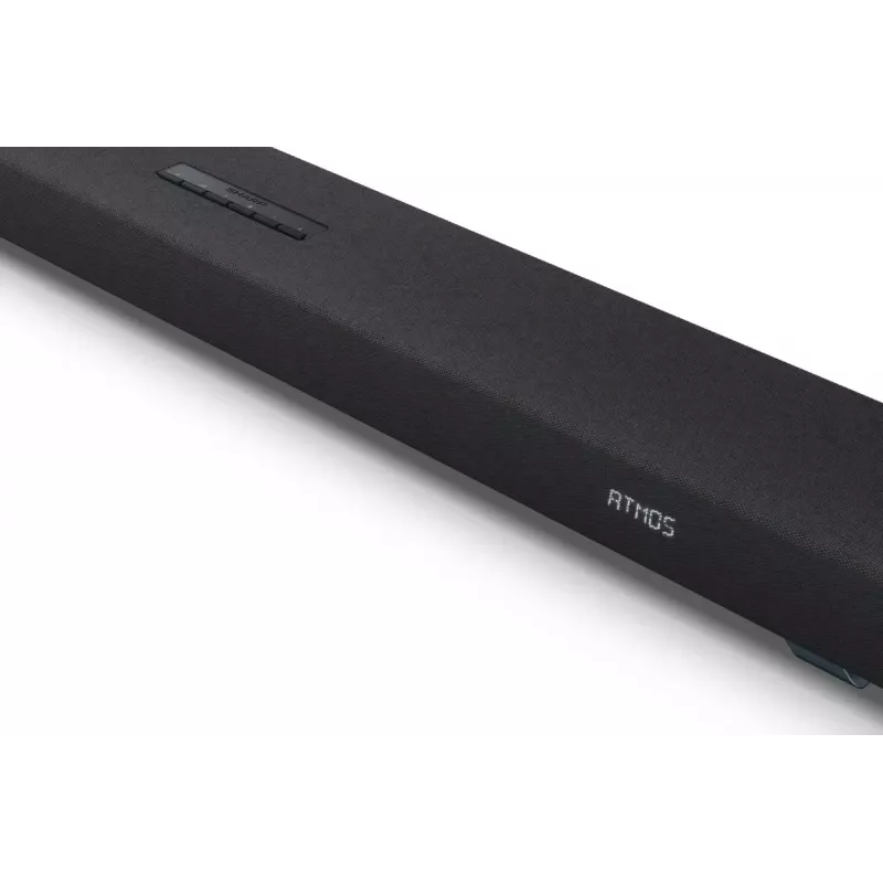 Sharp HT-SBW53121(BK) barra de sonido 3.1.2 con subwoofer inalámbrico, negra