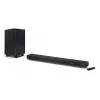 Sharp HT-SBW53121(BK) barra de sonido 3.1.2 con subwoofer inalámbrico, negra