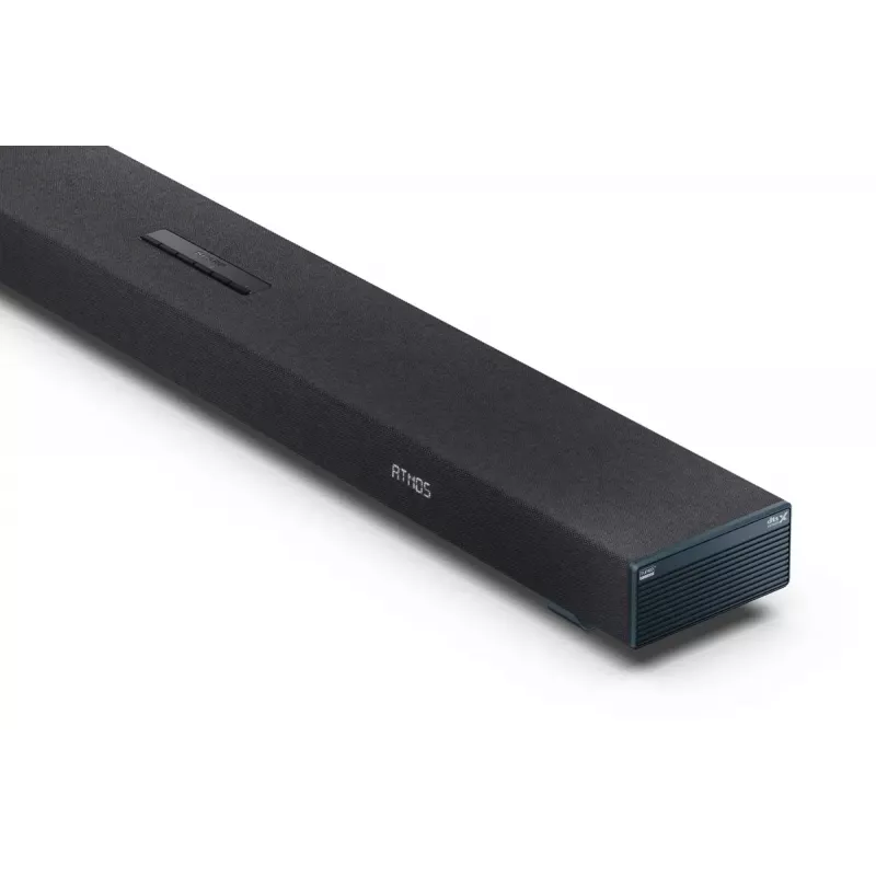 Sharp HT-SBW53121(BK) barra de sonido 3.1.2 con subwoofer inalámbrico, negra
