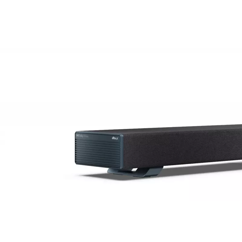 Sharp HT-SBW53121(BK) barra de sonido 3.1.2 con subwoofer inalámbrico, negra