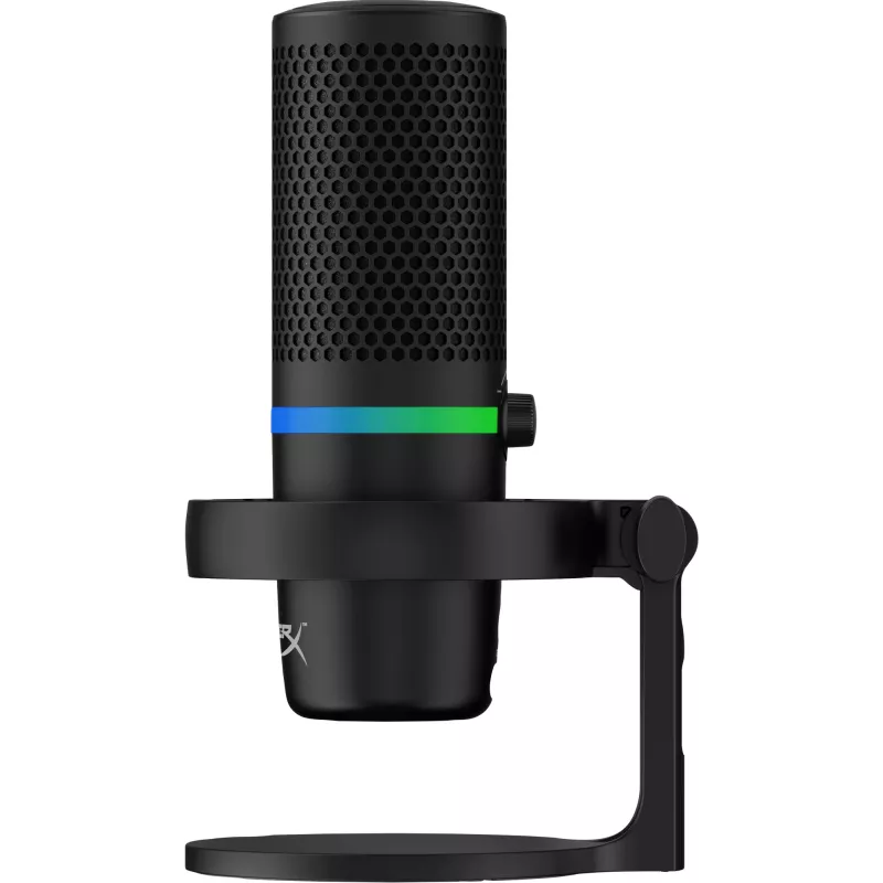 HyperX DuoCast - Micrófono USB (Negro) - Iluminación RGB