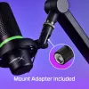 HyperX DuoCast - Micrófono USB (Negro) - Iluminación RGB
