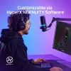 HyperX DuoCast - Micrófono USB (Negro) - Iluminación RGB