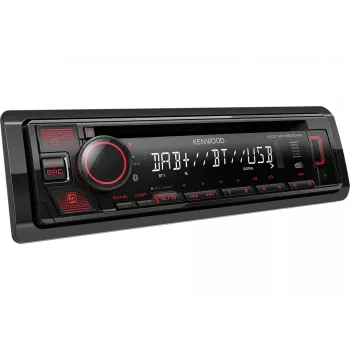 Receptor multimedia para coche Kenwood KDC-BT450DAB Negro 50 W Bluetooth
