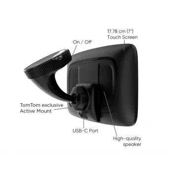 Navegador GPS portátil TOMTOM GO con pantalla táctil de 7