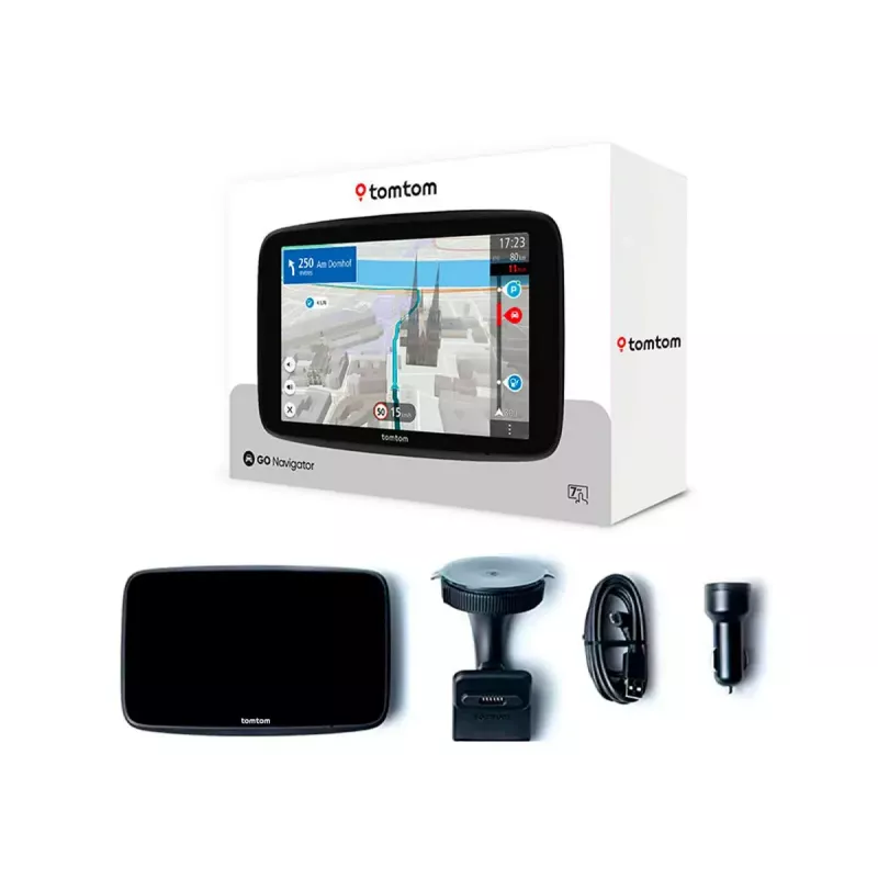 Navegador GPS portátil TOMTOM GO con pantalla táctil de 7